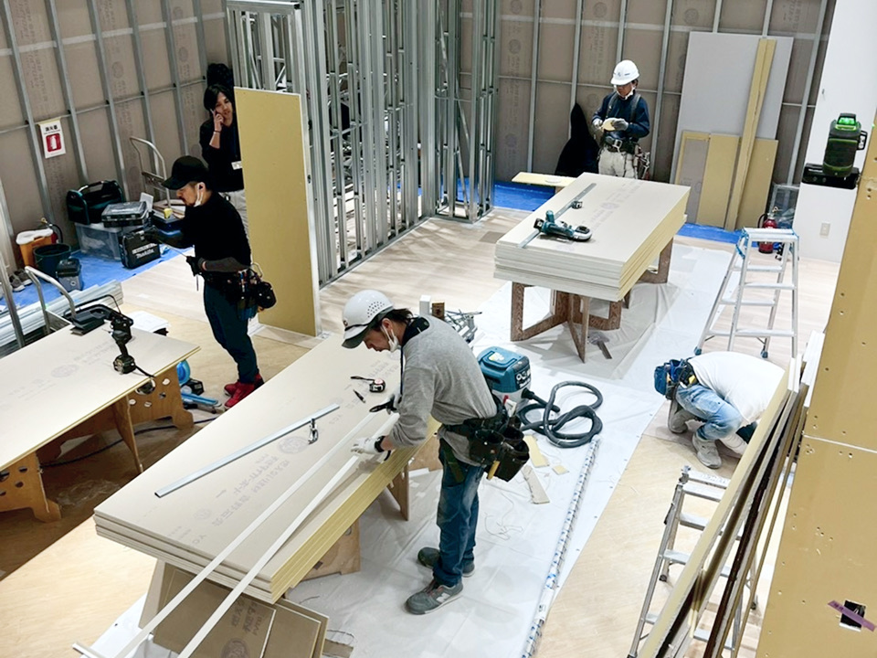 信頼を積み上げる施工力